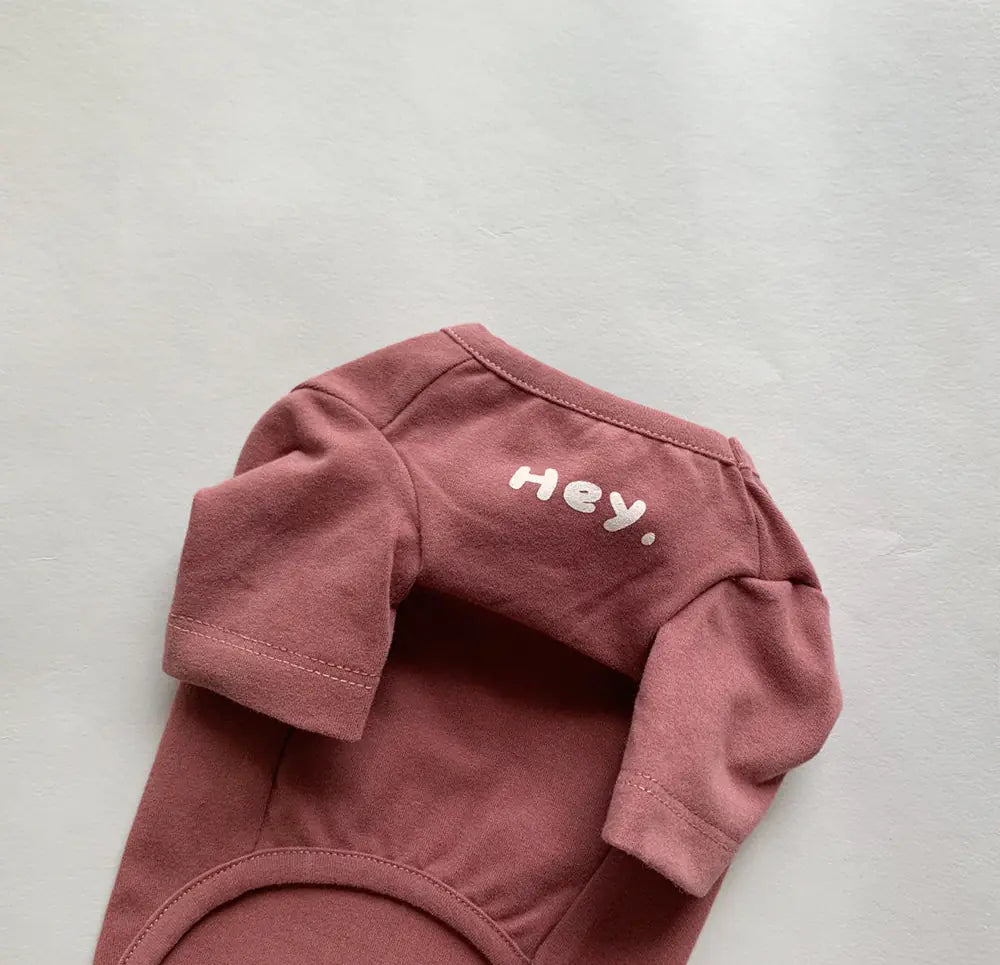 Korean Style Simple Printed Pet Clothing