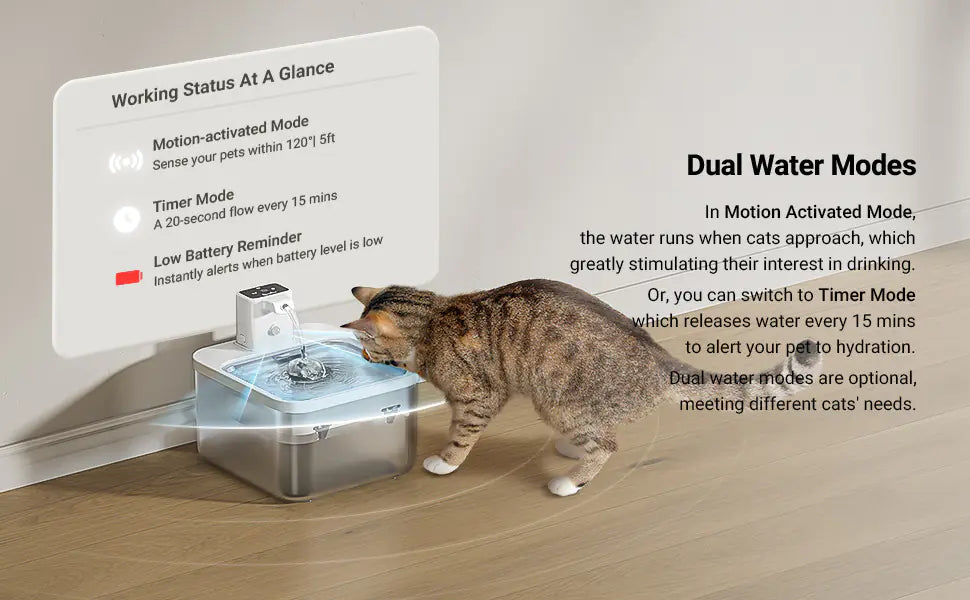 Smart Wireless Pet Water Dispenser