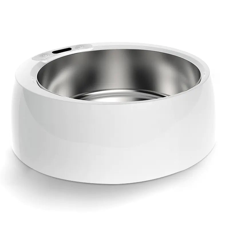 Round Stainless Steel Smart Heating Bowl Feeder