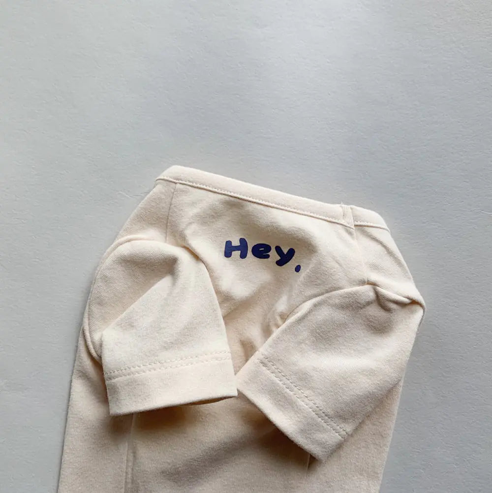 Korean Style Simple Printed Pet Clothing