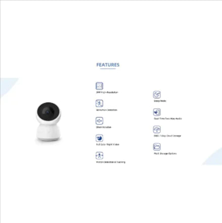 2K WiFi Security Camera