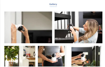 2K WiFi Security Camera