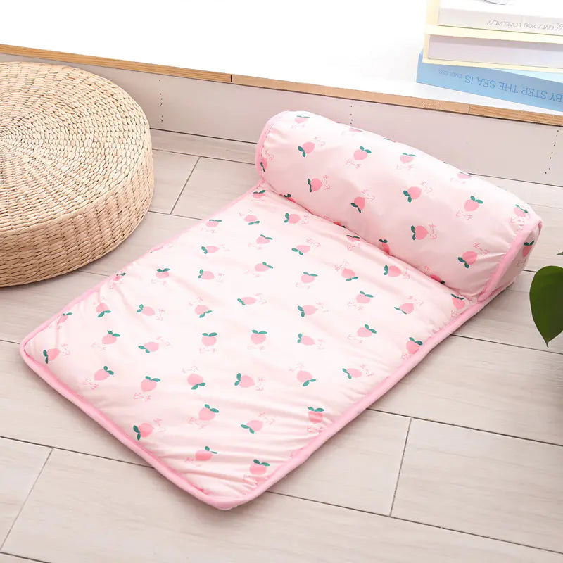 Cooling Dog Mat and Cat Bed for Travel and Outdoor Use