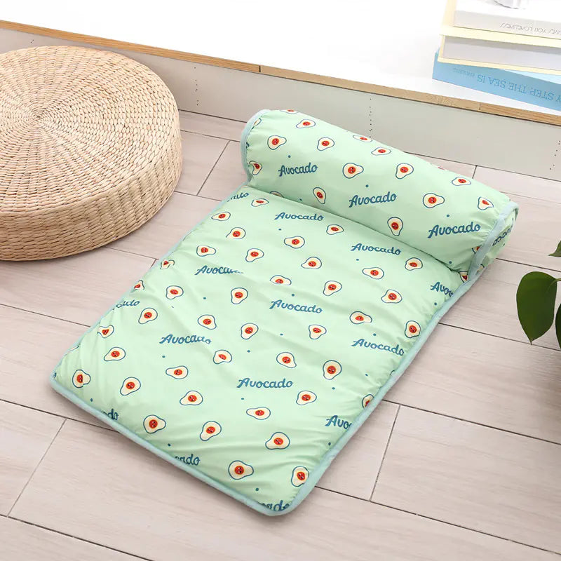 Cooling Dog Mat and Cat Bed for Travel and Outdoor Use