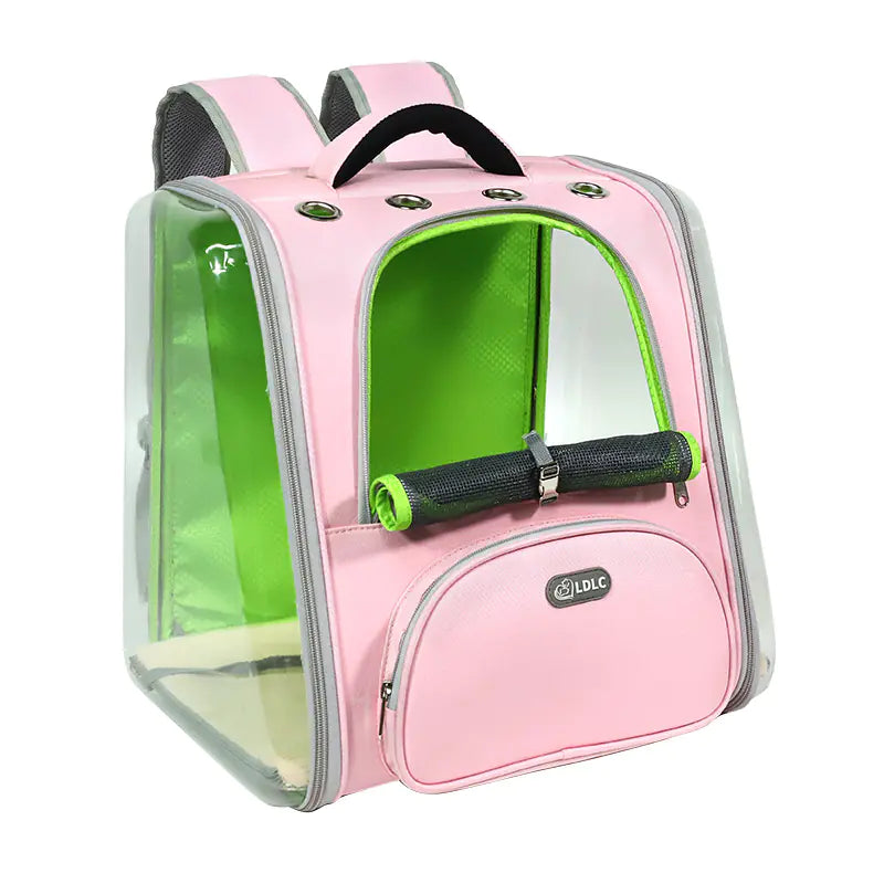 Large Capacity Transparent PET Pet Backpack