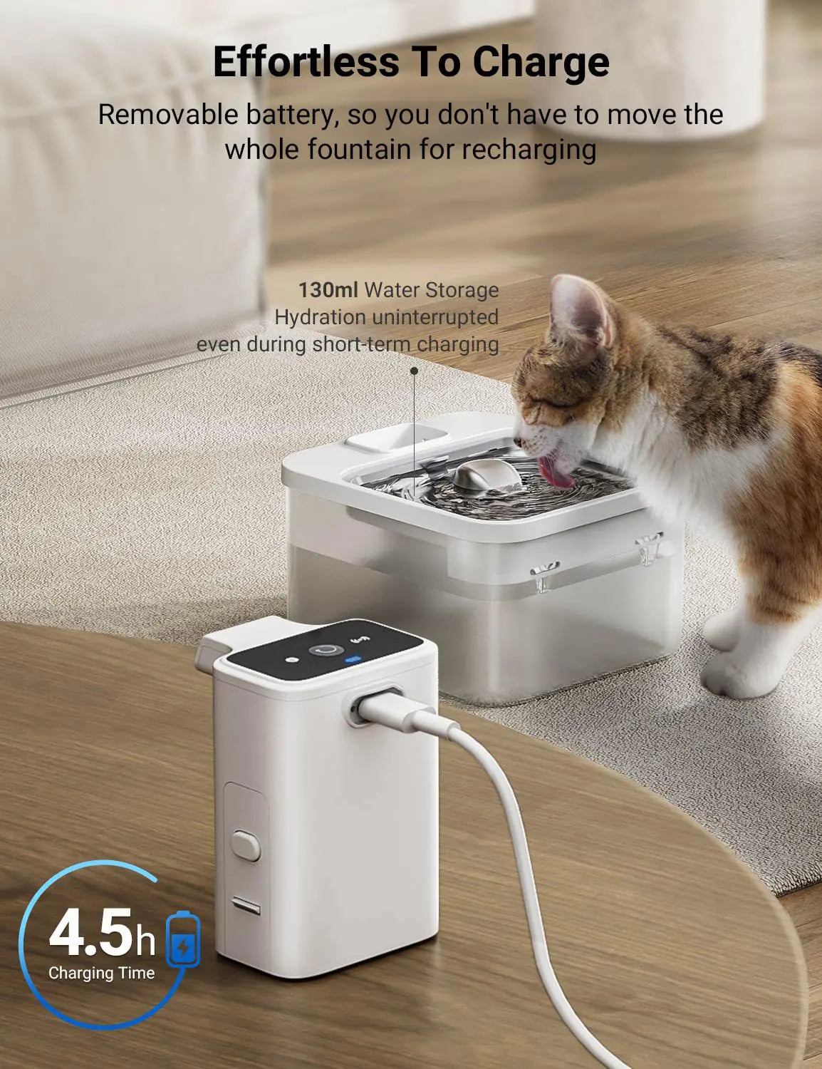 Smart Wireless Pet Water Dispenser